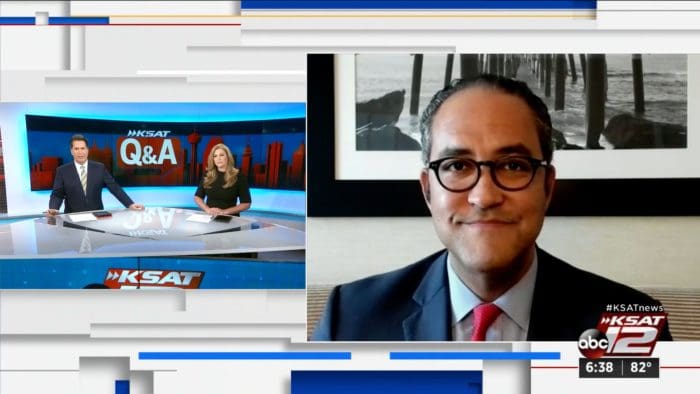 Will Hurd discussing American Reboot and more during a Q&A with KSAT