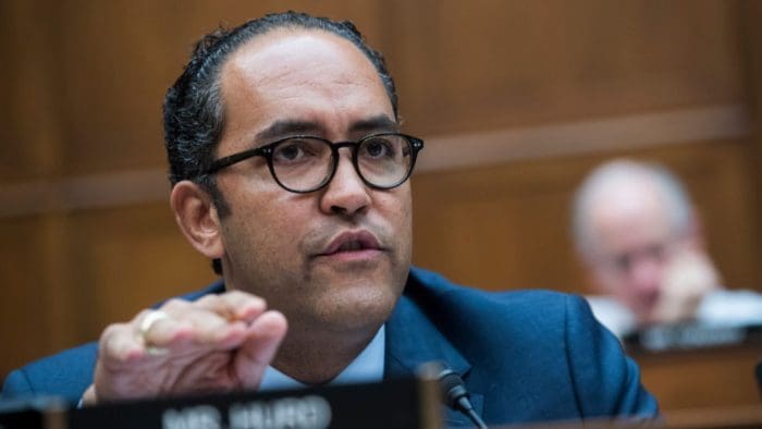 Will Hurd talking AMERICAN REBOOT with Haley Byrd Wilt at the Dispatch