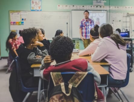 Classroom of kids