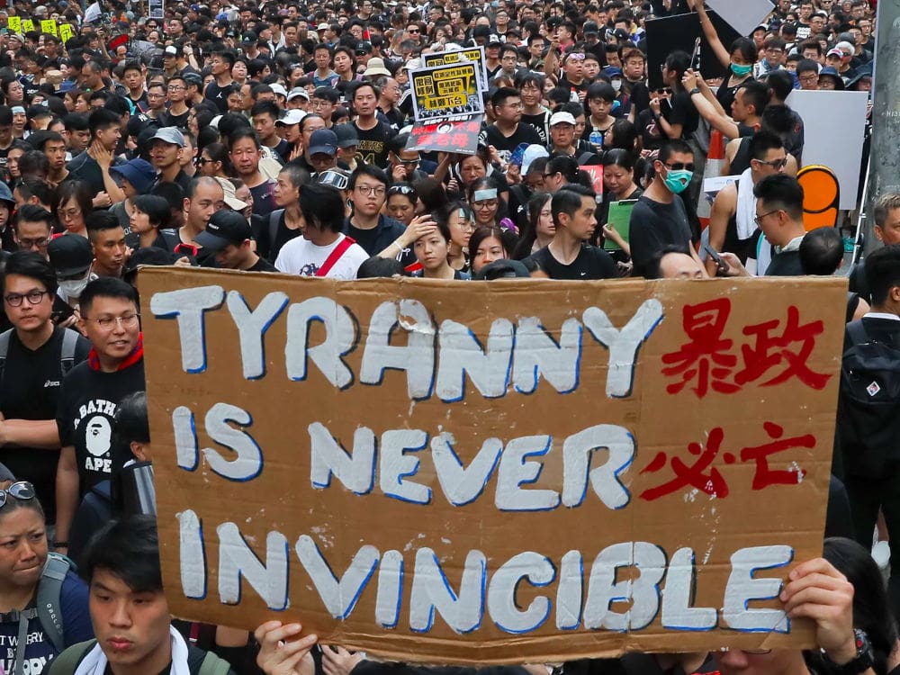 Tyranny is Never Invincible