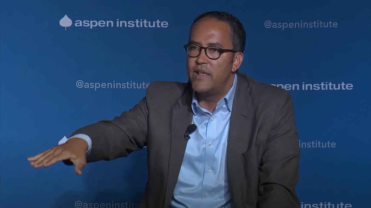 Will Hurd with the NY Times' David Sanger