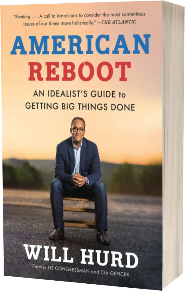 Cover of Will Hurd's Book "American Reboot"